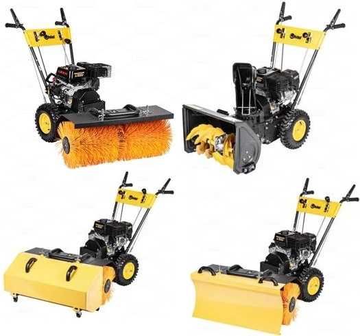Zamiatarka Cedrus ZM06E 4w1 Odśnieżarka Pług Kosz Rozruch 230V Loncin