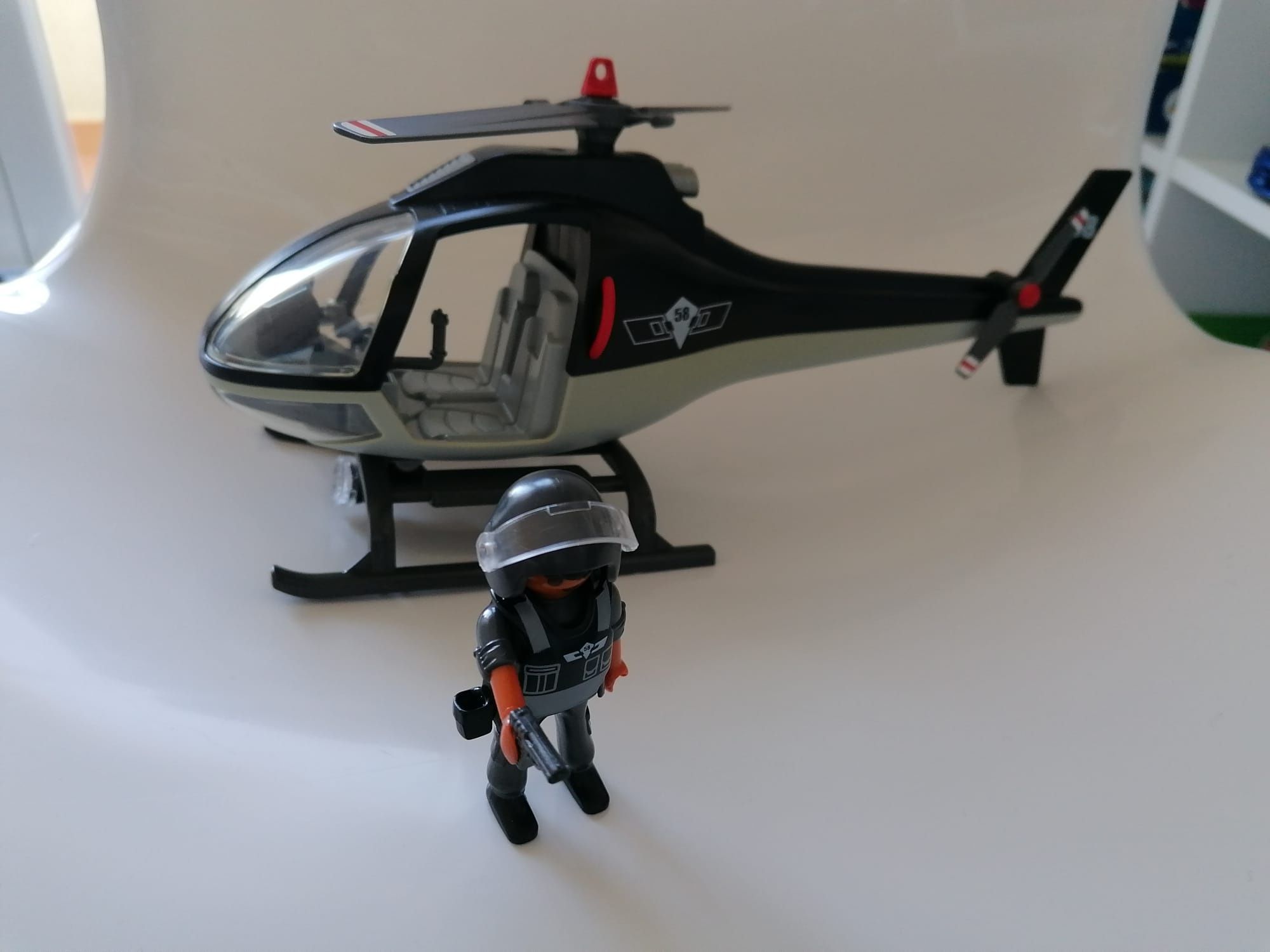 Playmobil helicóptero SWAT