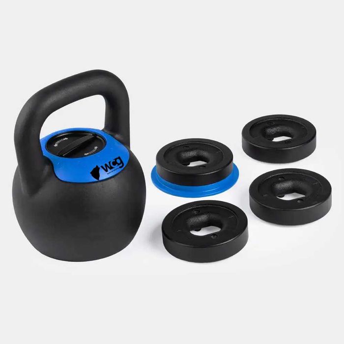 Гиря 8 10 12 14 16 кг гири гирі чавунна 5 в 1 регульована набірна