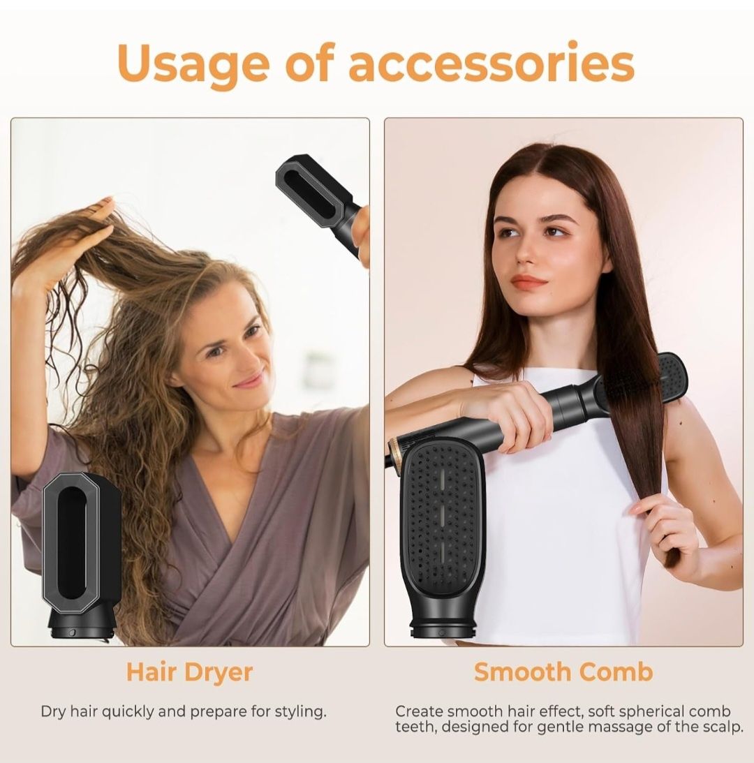 Air Styler Air Brush 6 w 1, suszarka do włosów jonowych