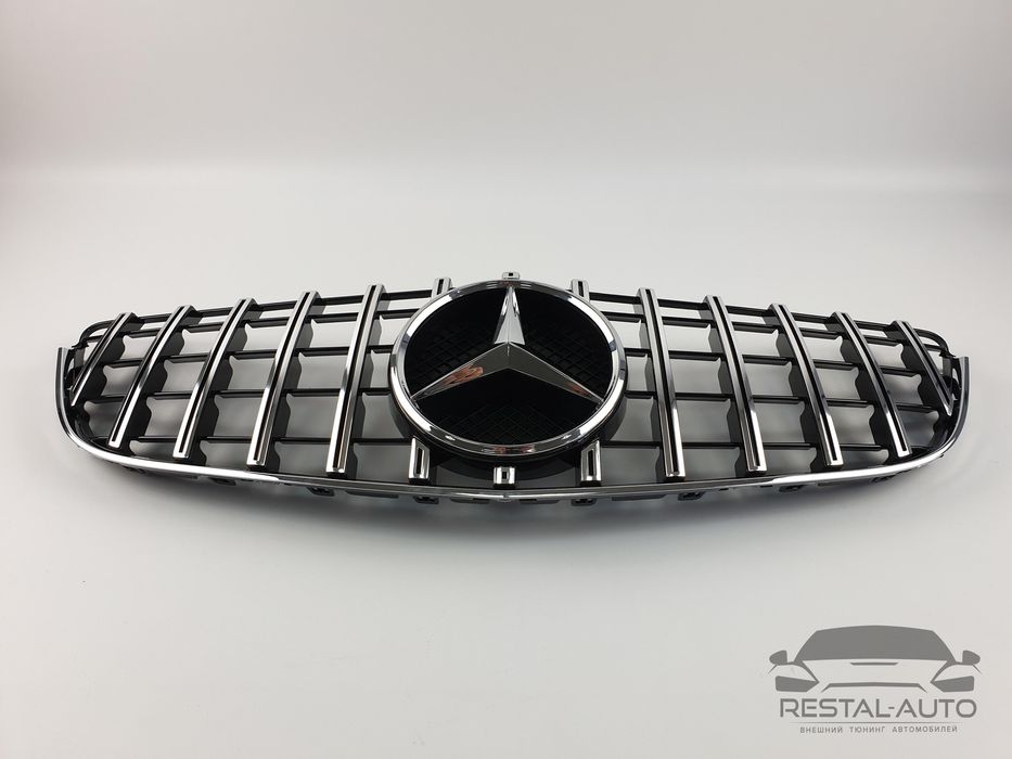 Решетка радиатора Mercedes E Coupe C207 2013-2017 GT Хром купе