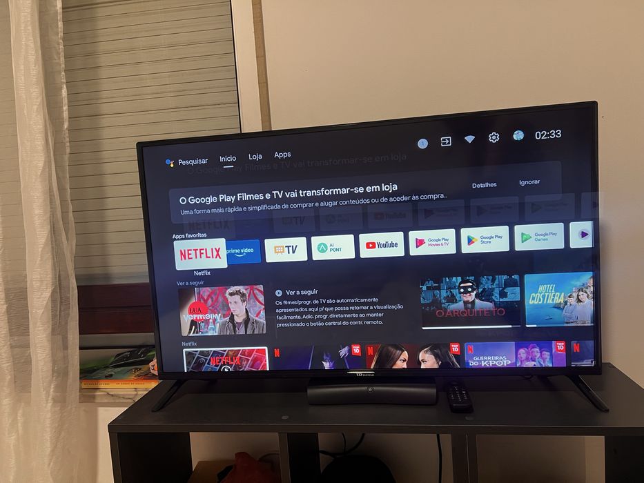 Android tv 40 polegadas