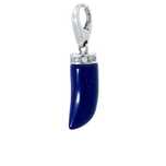 Giorgio Mattello Milano Charms z lapis lazuli i cyrkoniami srebro 925