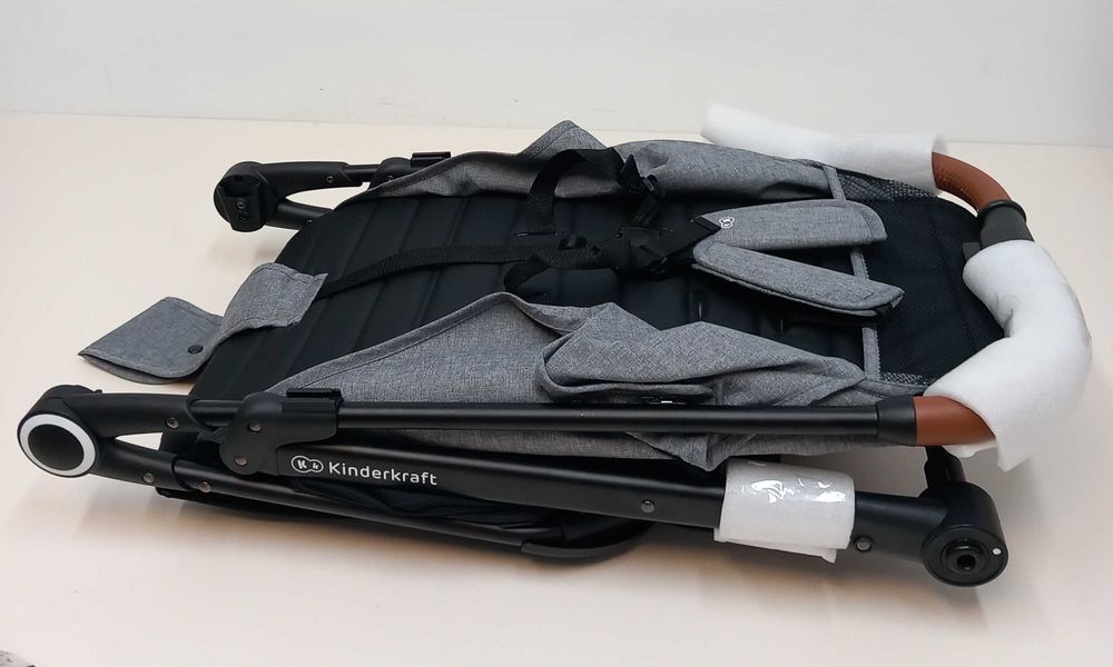Kinderkraft GRANDE PLUS Wózek spacerowy spacerówka szary B375