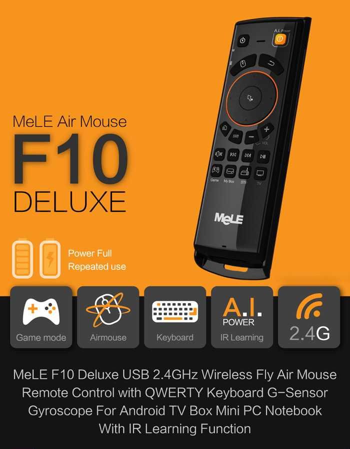 Comando Mele F10 Deluxe 2.4GHz