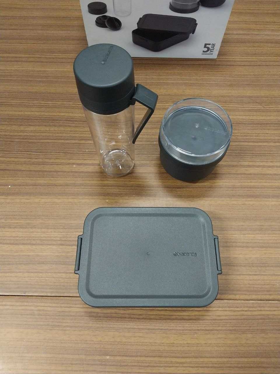 Zestaw lunchboxów BRABANTIA Make & Take Szary