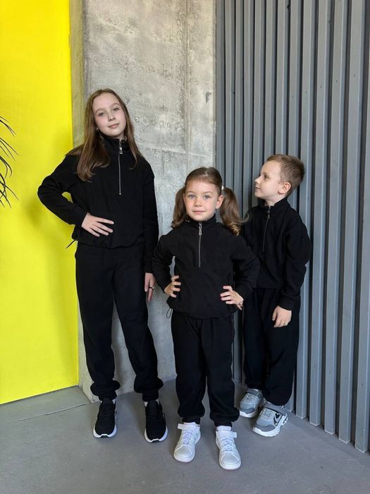 Дитячий флісовий спортвний костюм