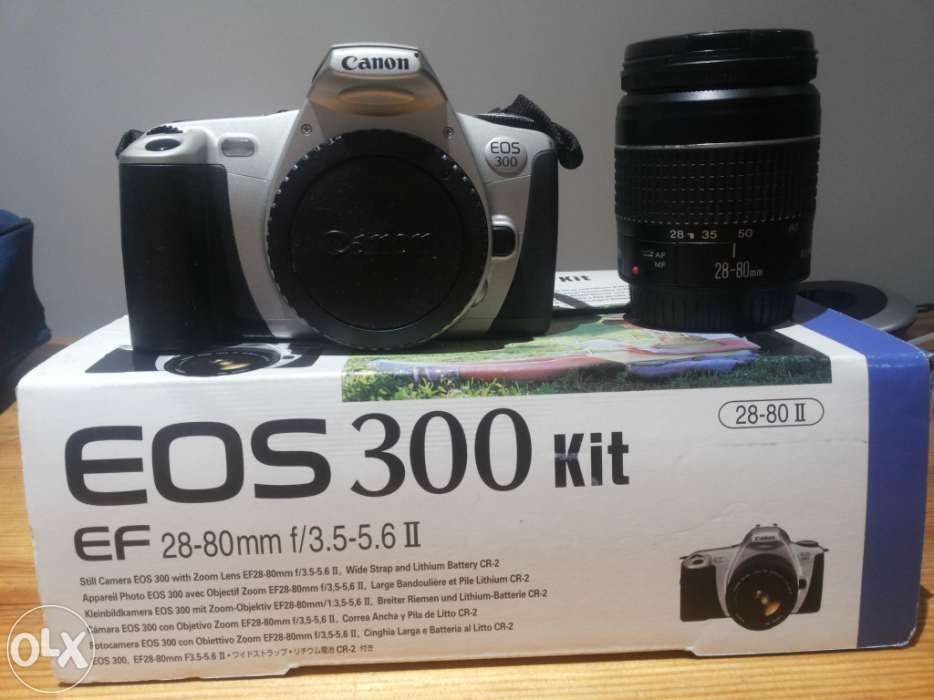 Máquina fotográfica canon EOS 300