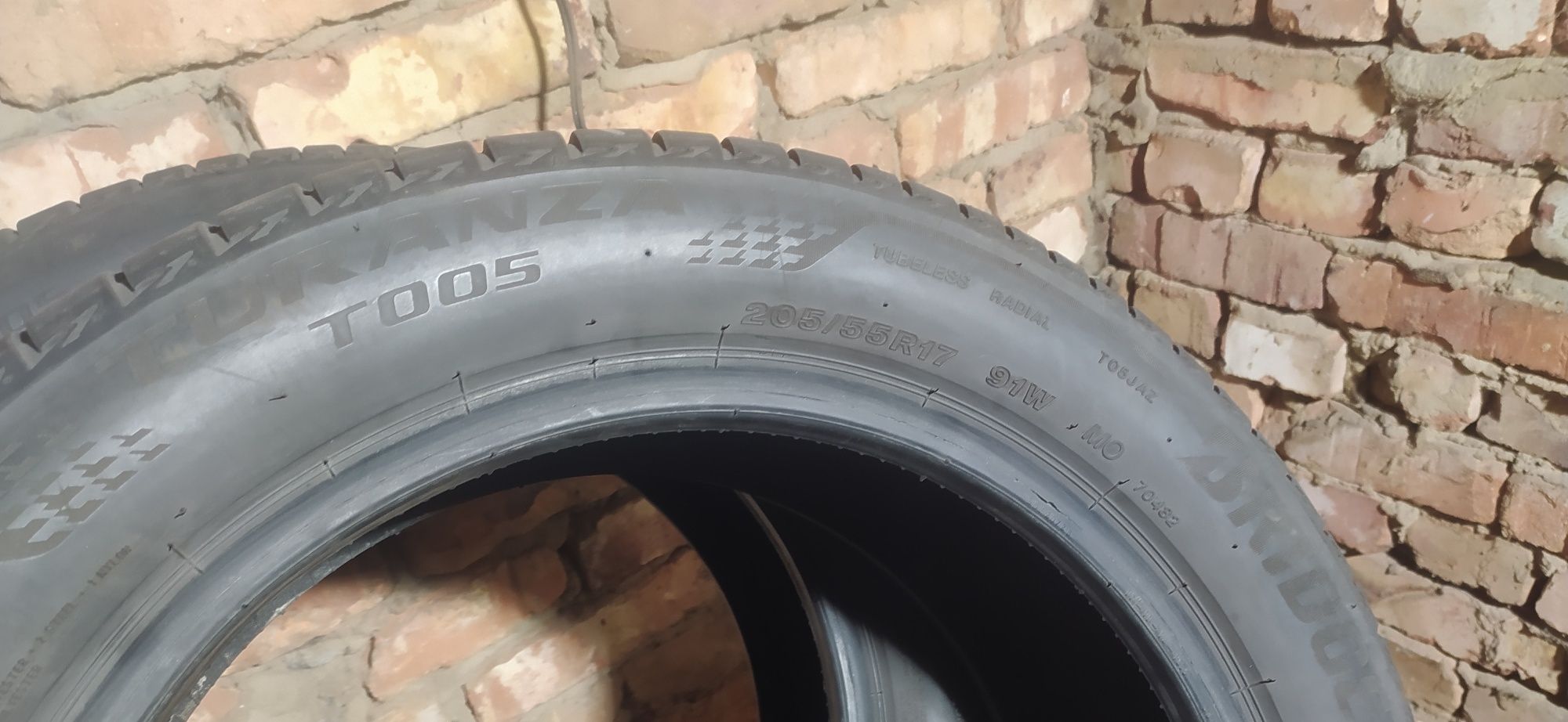 Літні шини BRIGESTONE 205/55R17 097...648...0812