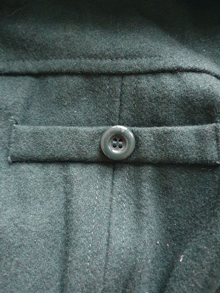 Ciemnozielony płaszcz Vero Moda, r. XL