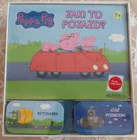 Puzzle Świnka Peppa / Peppa Pig / Pojazdy / Jaki to pojazd / stan bdb