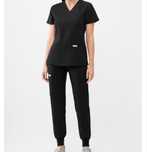 Bluza medyczna + spodnie Uniformix czarna L/ XL