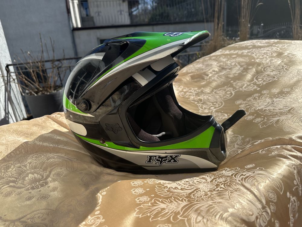 Kask fox motocross s/m