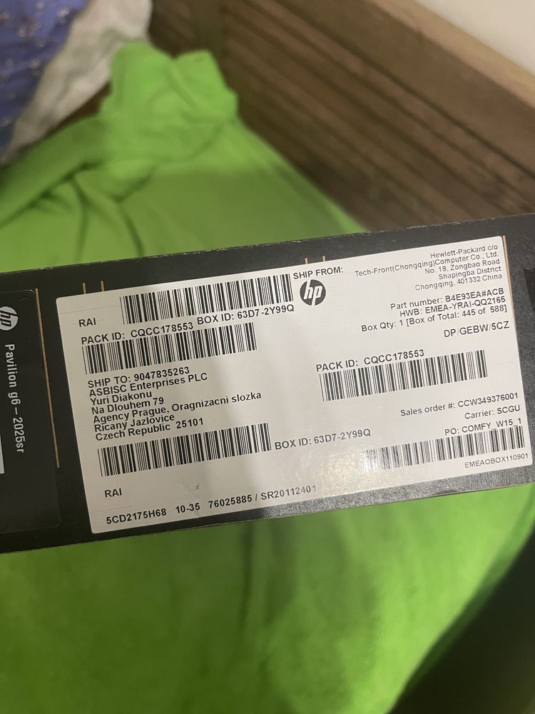 Hp pavilion g6 2025sr