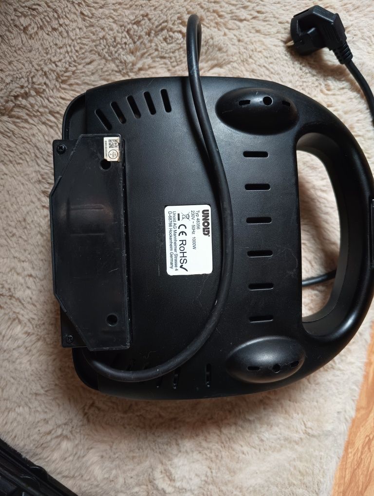 Toster opiekacz grill elektryczny Unold Onyx 3w1