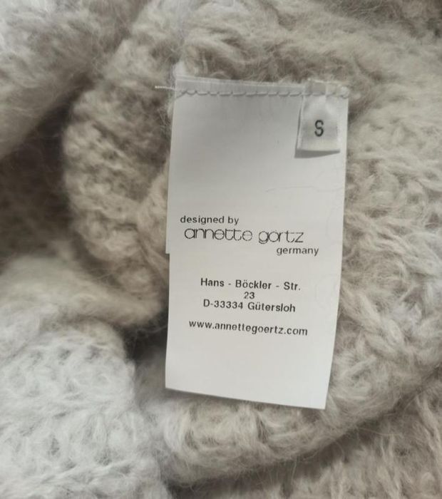 Annette  Gortz  нежное платье альпака шерсть  мериноса