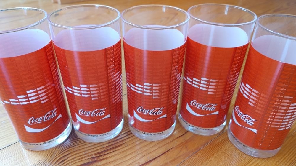 Pokale/szklanki Coca-Cola 5 szt
