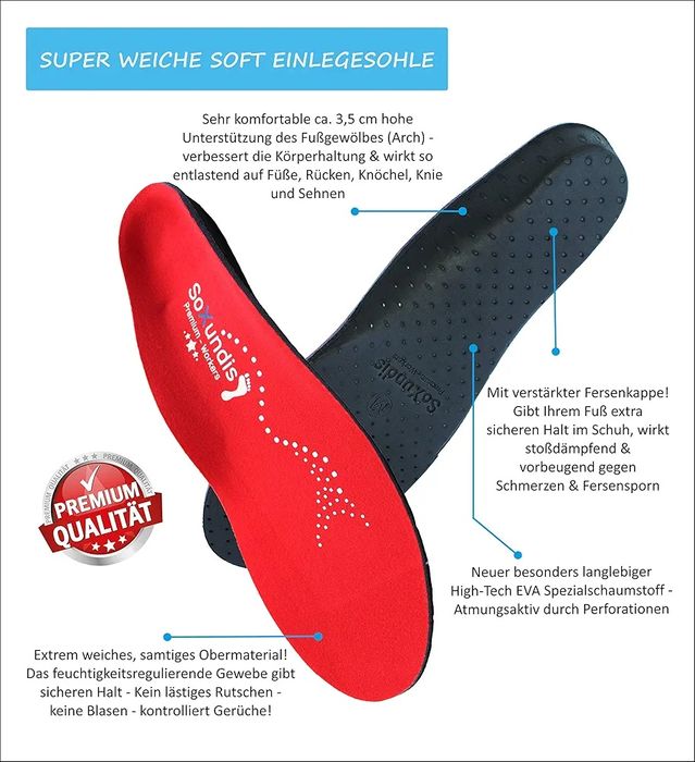 Ортопедичні найкращі устілкиии НОВІ для роботи або кожного дняSoXundis