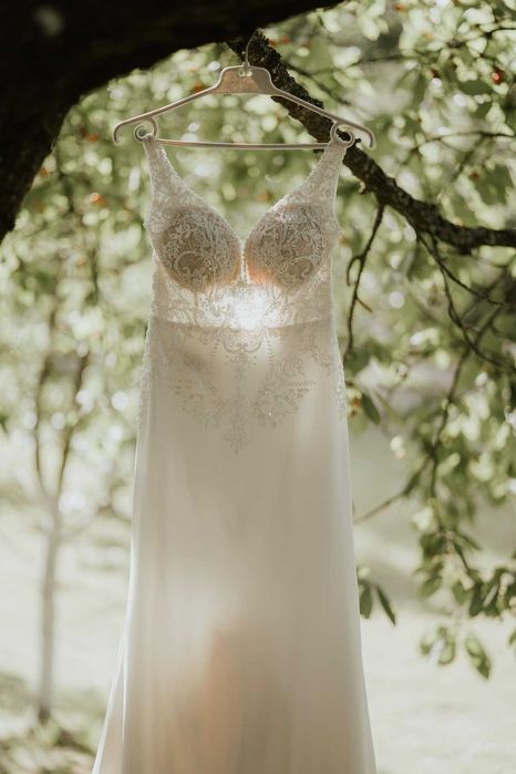 Ivory suknia ślubna Demetrios rozmiar S