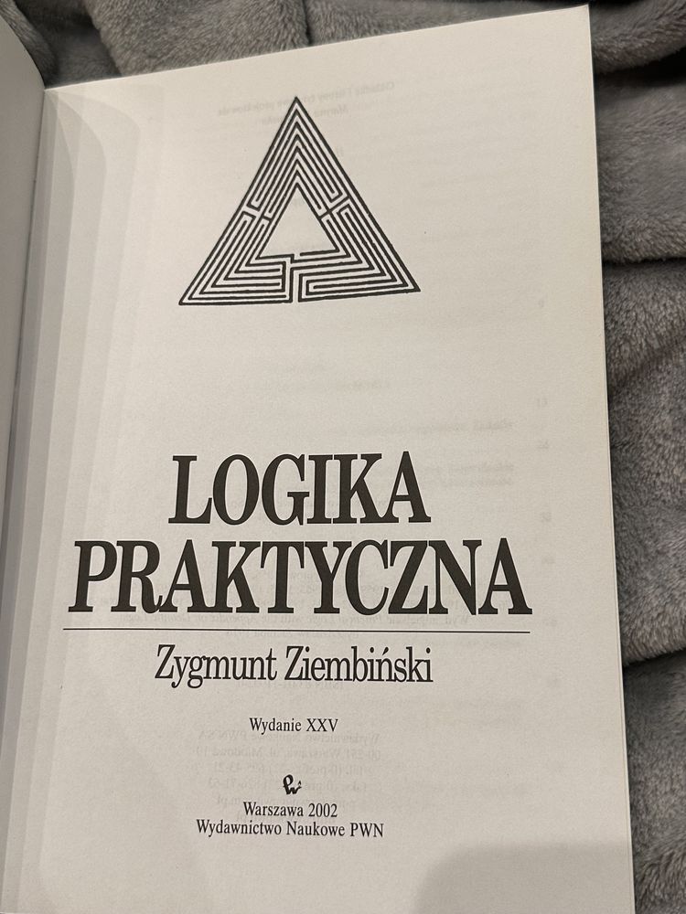 Z. Ziembiński Logika praktyczna 2002