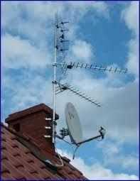 Montaż ustawienie anten satelitarnych, naziemnych DVB-T2 HEVC