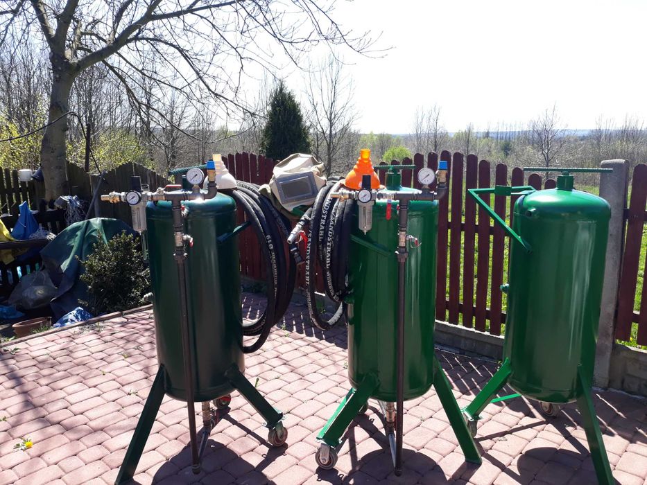 piaskarka syfonowa 80 litrów lub 100 litrów