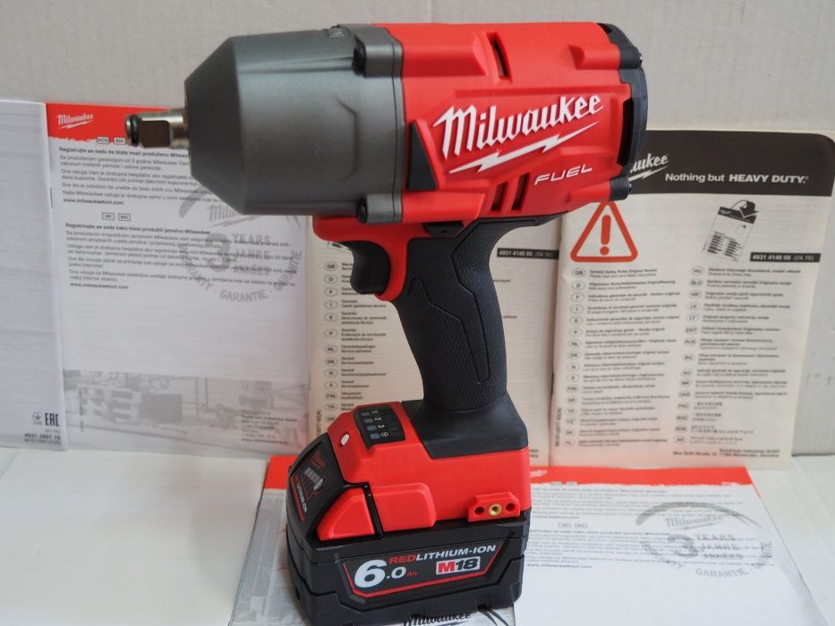 MILWAUKEE M18 FHIWF udarowy klucz 1/2' Moment obr. 1900Nm 18v bez lad