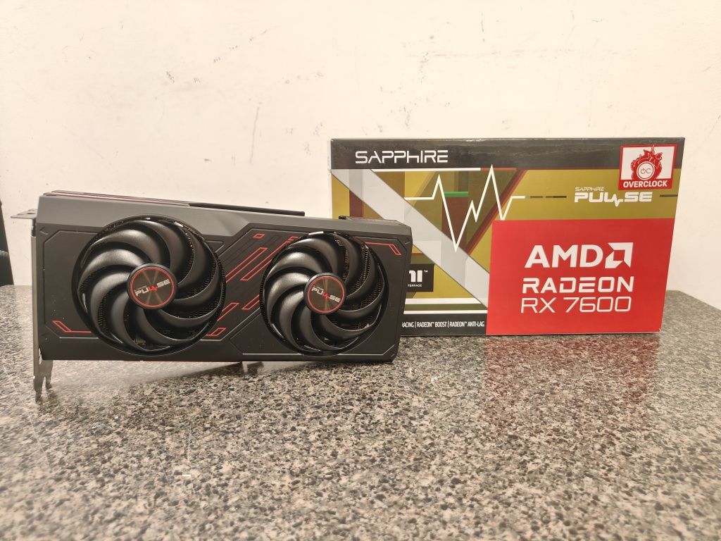Новая Sapphire Pulse RX 7600-8 Gb Гарантии 3 года! Магазин NEON