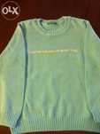 Sweat/camisola azul turquesa T2 Benetton