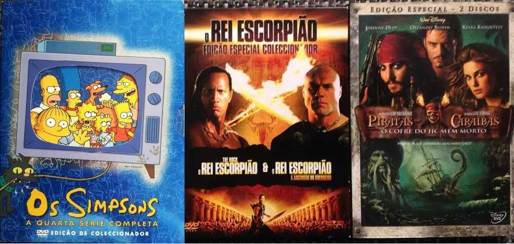 18 DVDs - Edições Colecionador - MUITO BOM ESTADO