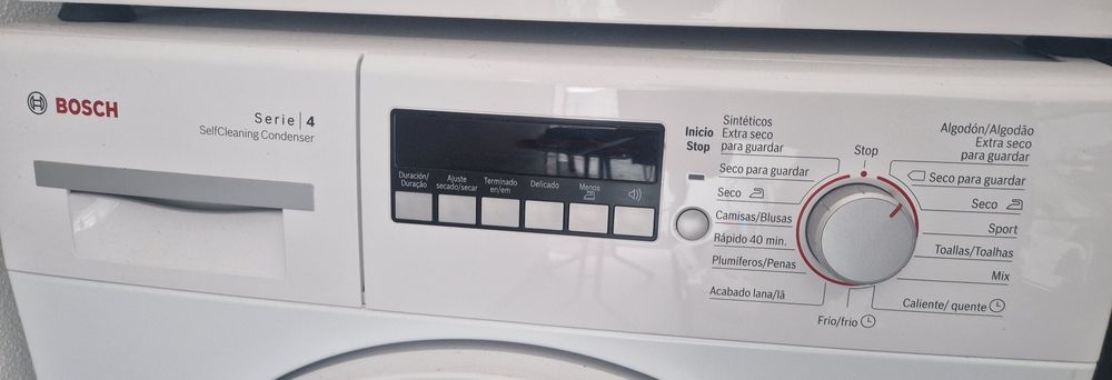 Máquina de secar roupa Bosch