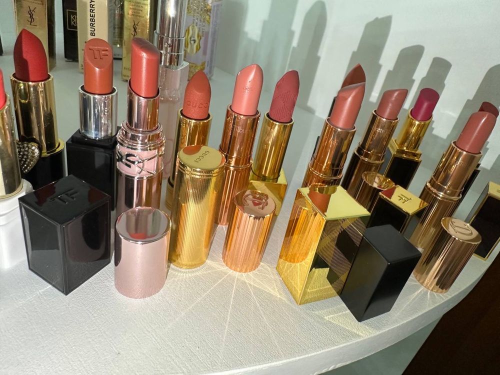 Помада блеск оригинал Dior Nars chanel hermes YSL Dolce Charlotte Pet