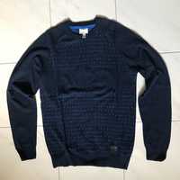 Sweter swetr bluza ADIDAS NEO granatowy granatowa okrągły Rozmiar M