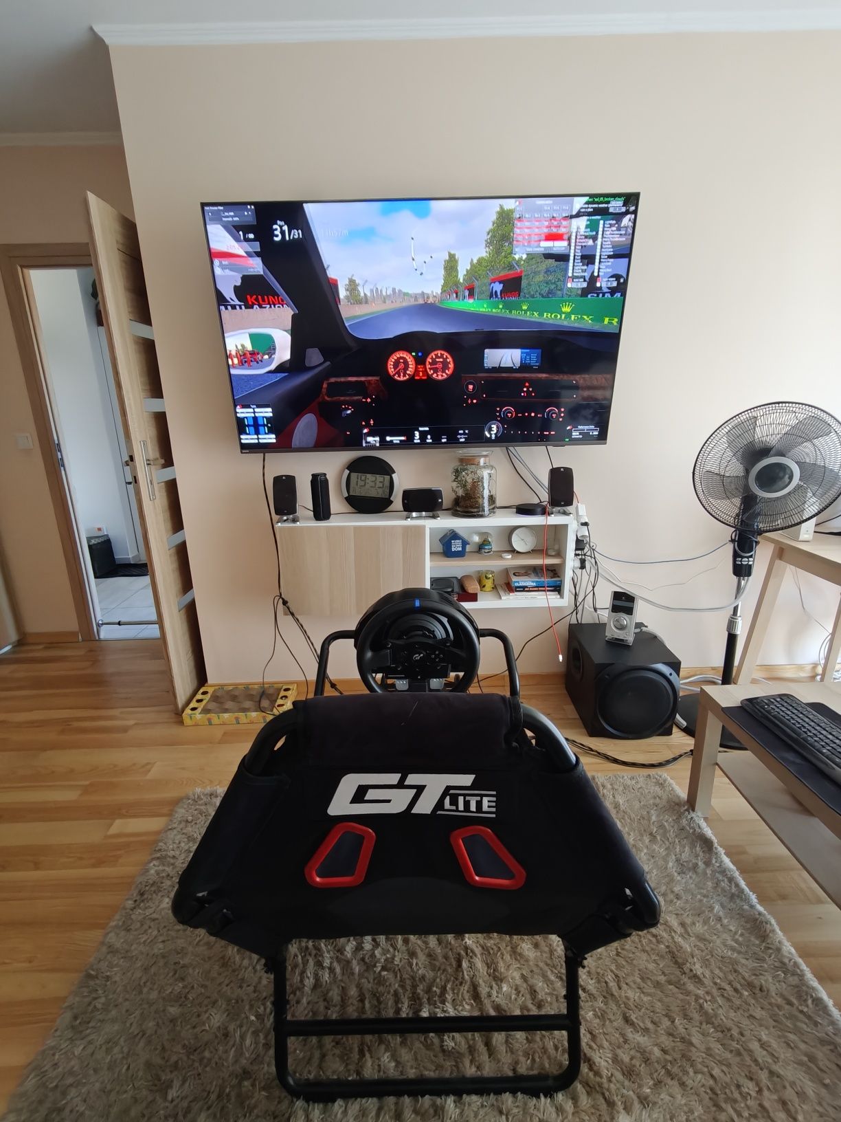 Thrustmaster T300 RS + Next Level Racing GT Lite