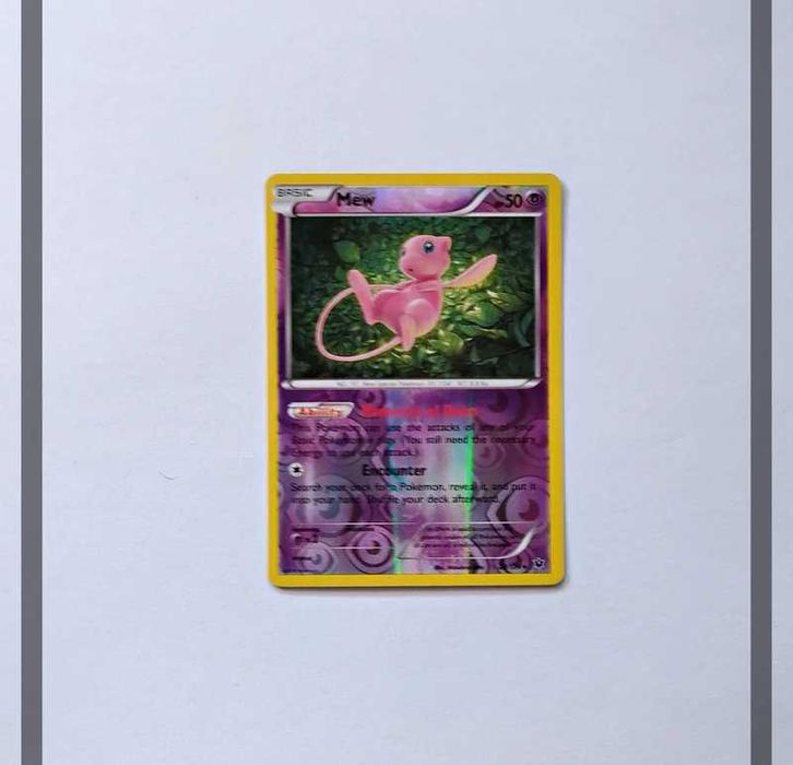 Mew 29/124 FCO Reverse Holo Pokemon ENG-NM