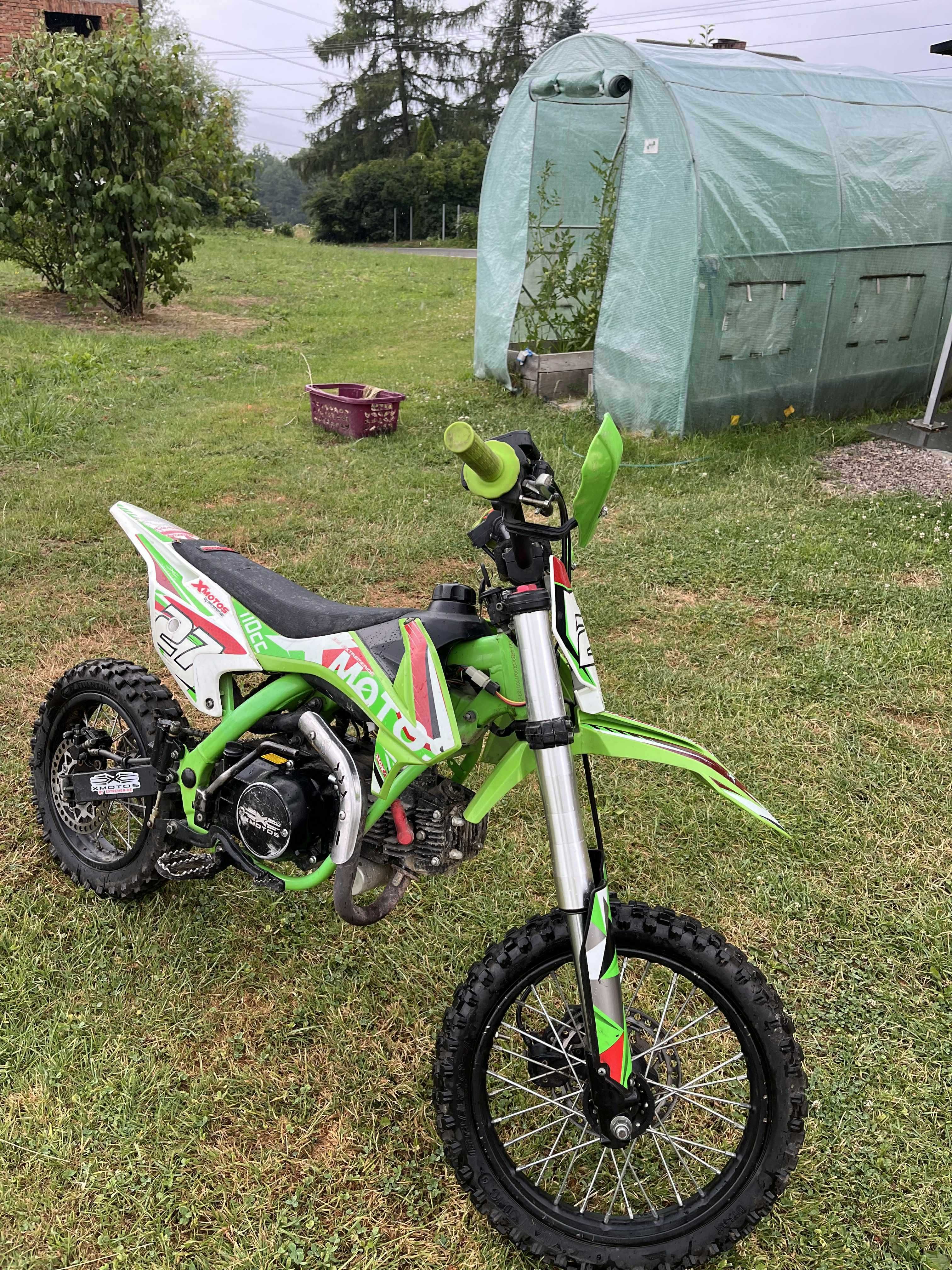 Cross 110 x-moto + kask