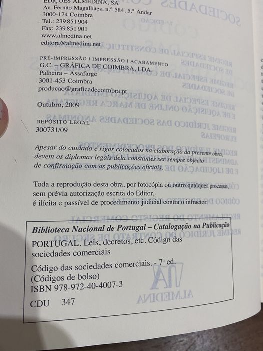 Código civil livro de bolso