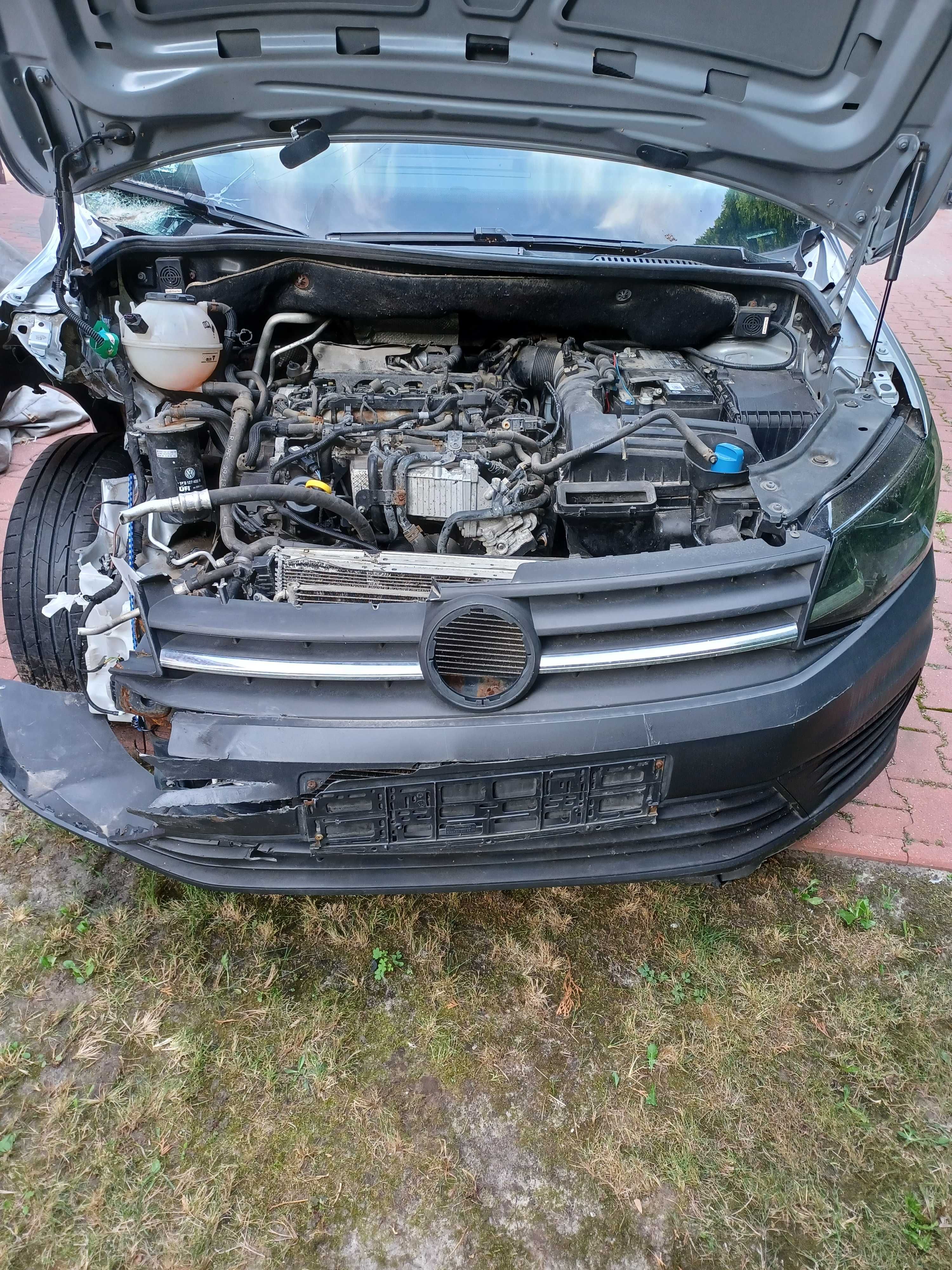 Vw Caddy Maxi 2019 2,0tdi 102ps uszkodzony