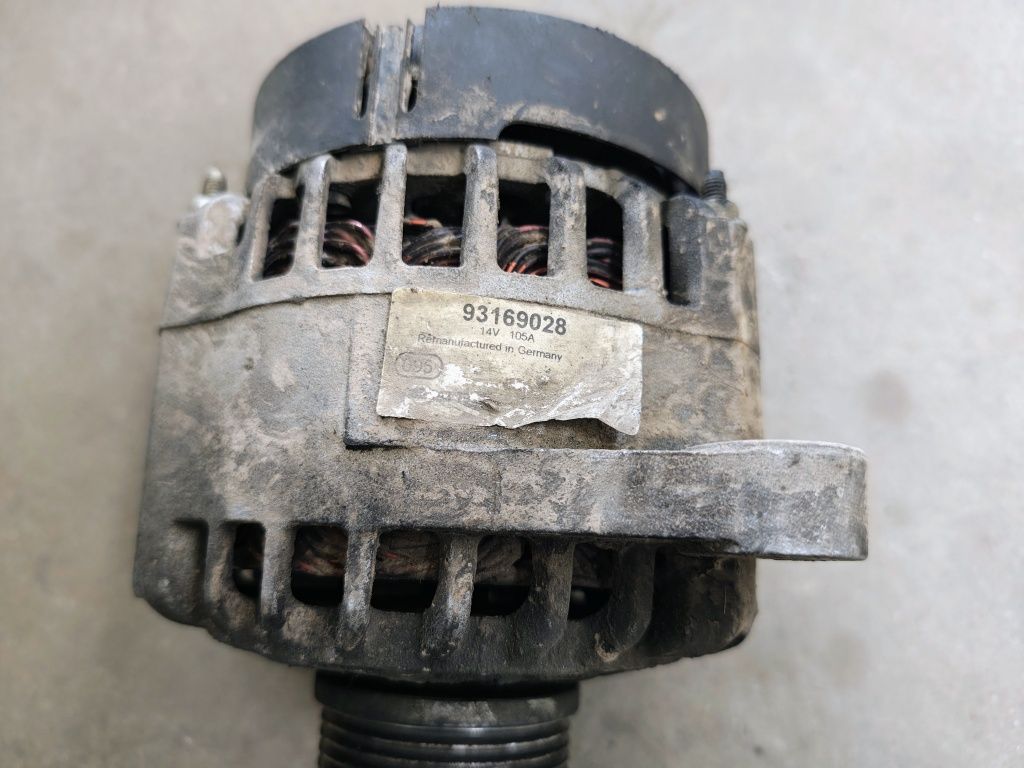 Astra H Zafira B Vectra C 1.9 CDTI alternator 105A 93.169.028 i inne