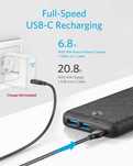 Павербанк Anker PowerCore III Sense 20000 mAh 20W Black