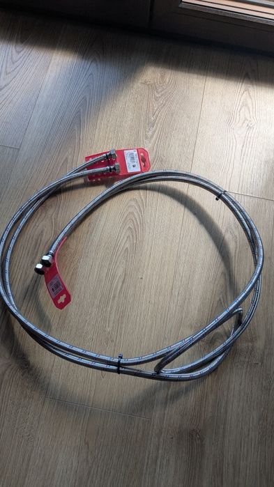 WĄŻ wężyk przyłączeniowy nierdzewny 1/2x1/2 200 cm