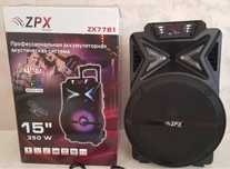 Колонка портативна з мікрофоном ZPX ZX 7781