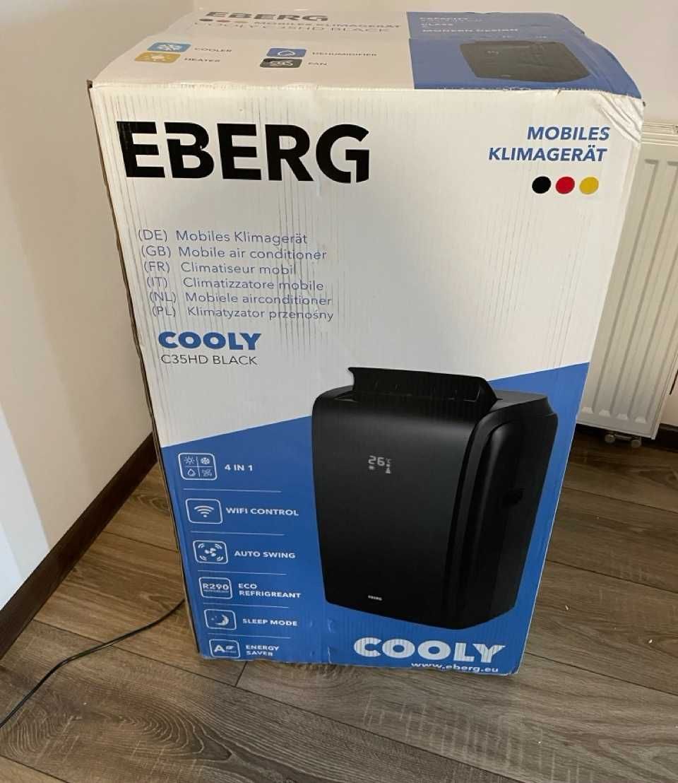 Klimatyzator przenośny Eberg Cooly C35HD 3,2 kW (pilot, Wi-Fi)
