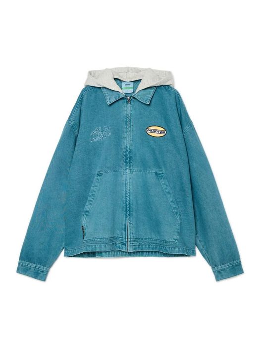 Чоловіча джинсова куртка (вітровка)