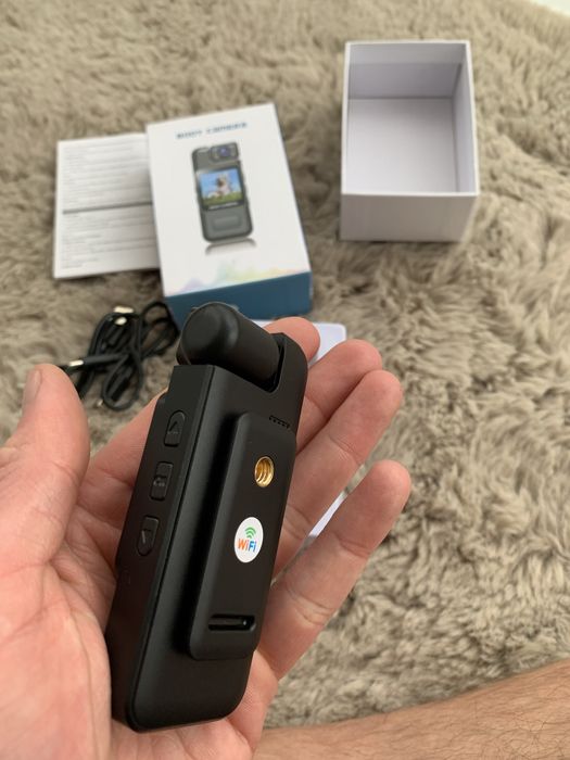 WiFi Нагрудна боді-камера для відео та аудіо запису