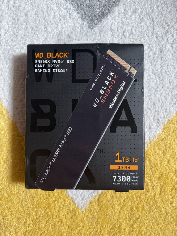 Нові SSD WD SN850X 2TB 1TB