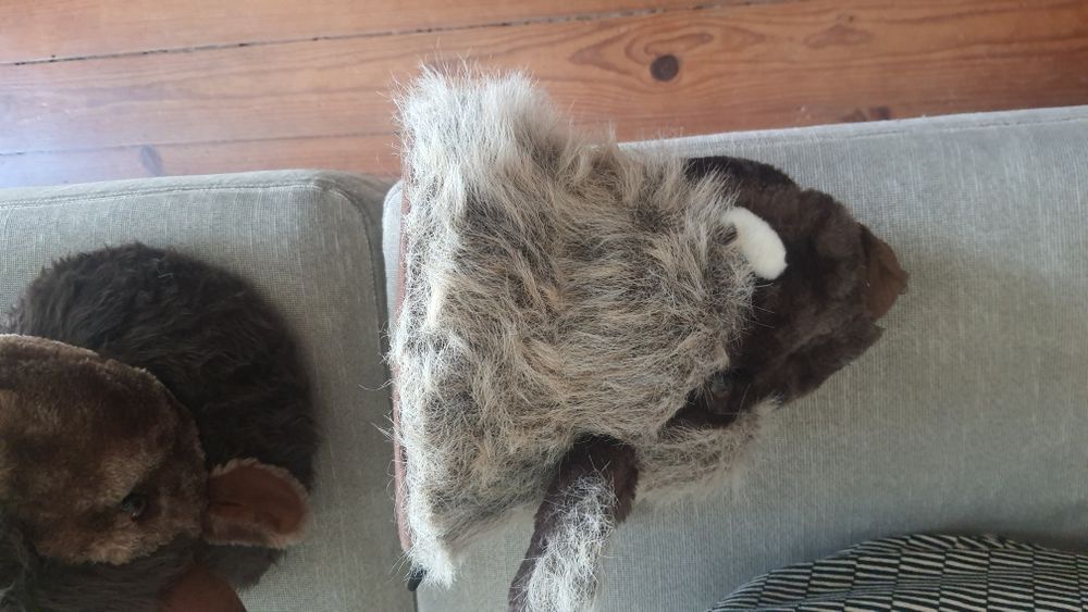 troféus em Peluches para parede - Quarto de criança