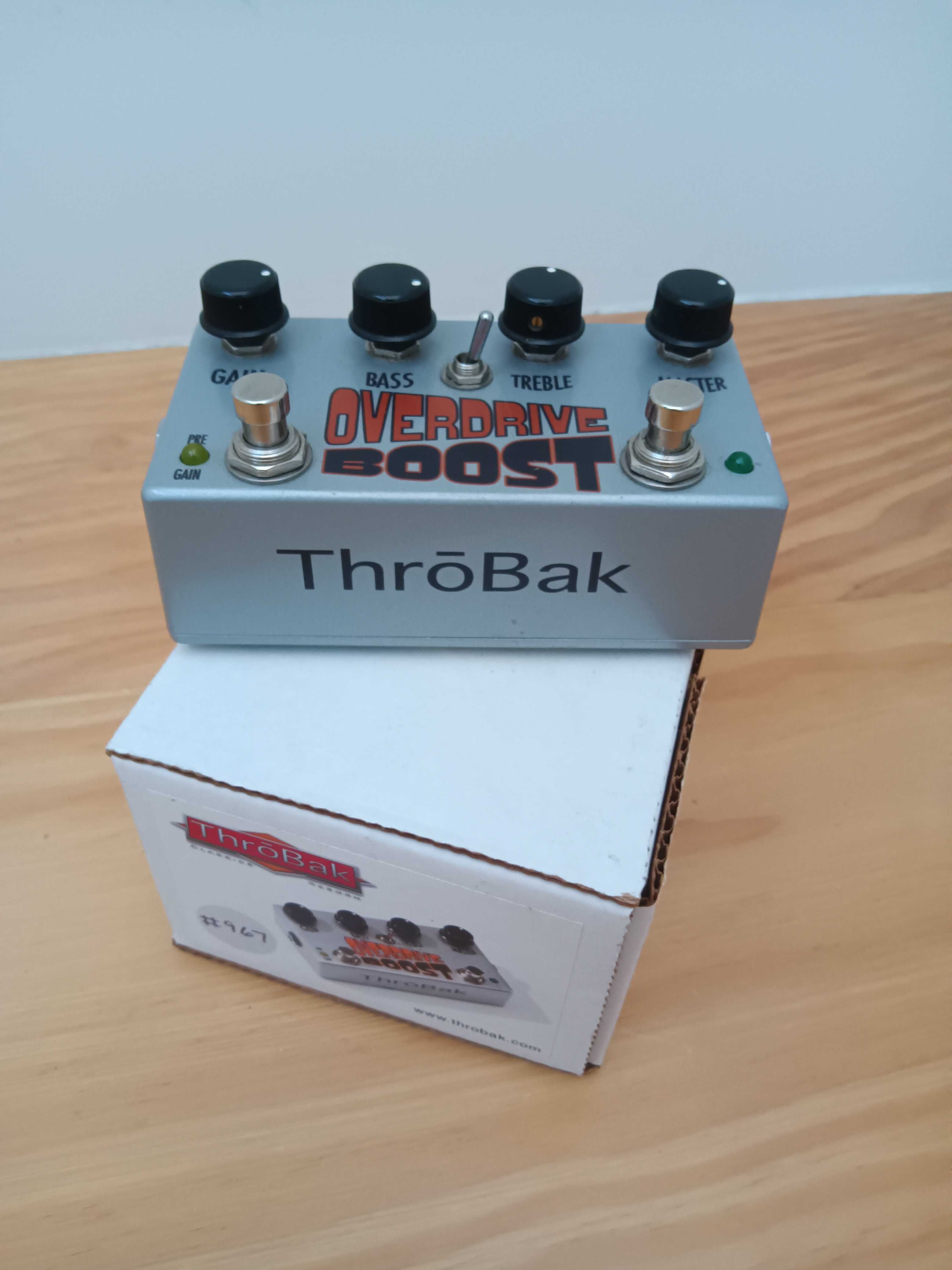 Pedal Throbak -  overdrive/boost