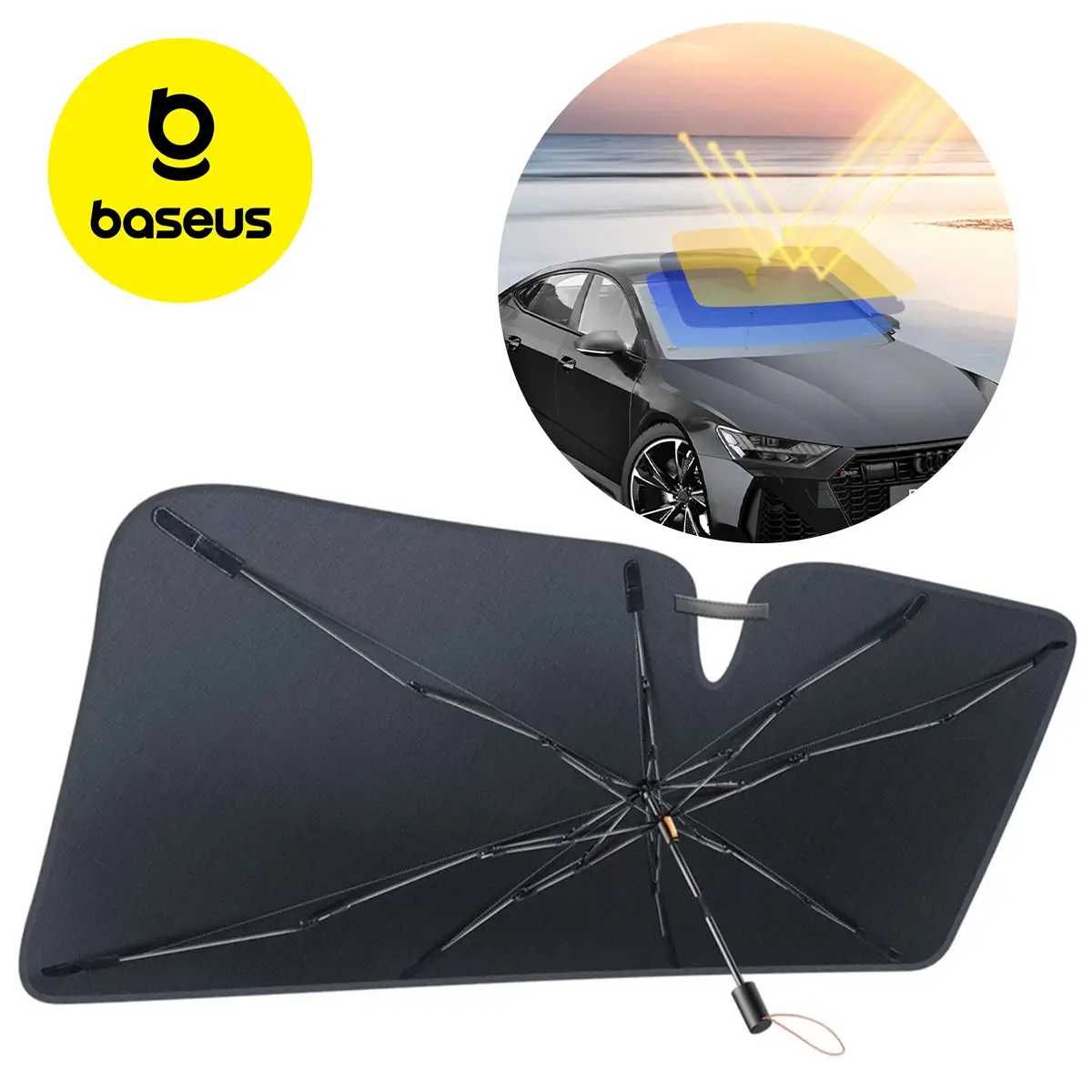 Parasol samochodowy Baseus – ochrona przed słońcem  UV  rozmiar 142x75