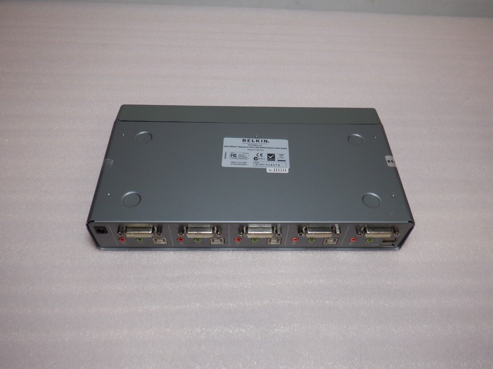 Switch kvm Belkind Ominview SECURE DVI DUAL-LINK 4 PO